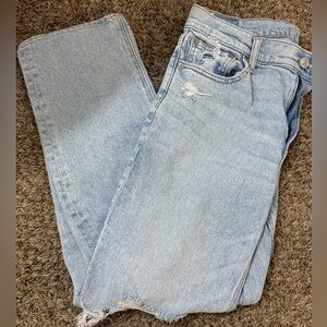 American Eagle Outfitters Light Wash Denim